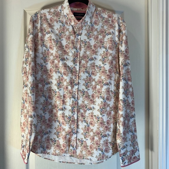 Lloyd Jefferson Other - Lloyd Jefferson London – Premium Floral Shirt | Modern British Style | Small